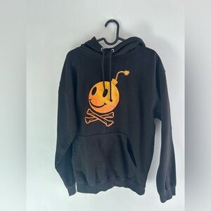 Fatboy Slim Smiley Bomb Hoodie Men’s Size M